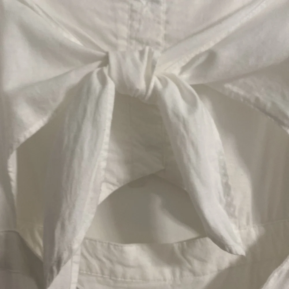 Cotton Candy LA White Adjustable Spaghetti Strap Cut Out Back Mini Dress Size L - Picture 10 of 16